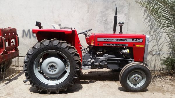 A full view of the Massey Ferguson Tractor MF-240, a 50hp 2WD agricultural vehicle.