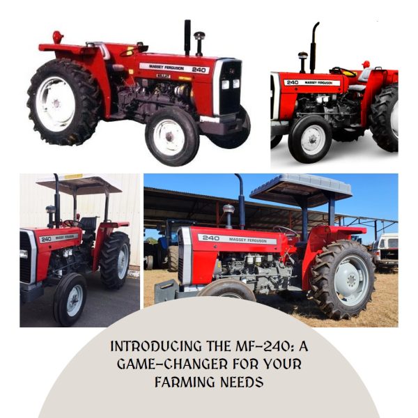 MF-240: The 2WD 50HP Game-Changer by Murshid Farm - A revolutionary tractor for modern agriculture