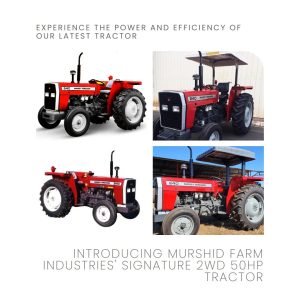 MF-240: Murshid Farm Industries' Signature 2WD 50HP Tractor - A powerful and reliable agricultural machine