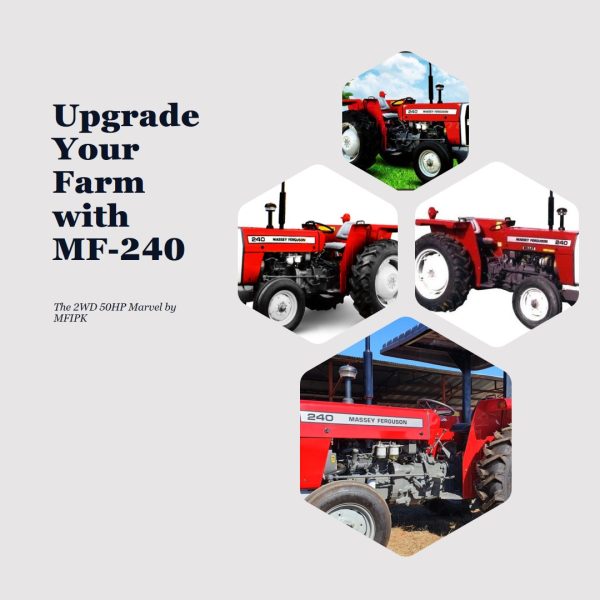Transform your farming experience with the MF-240, a powerful 2WD 50HP marvel crafted by MFIPK. Empower your agricultural pursuits with efficiency, reliability, and cutting-edge technology, setting new standards in the field