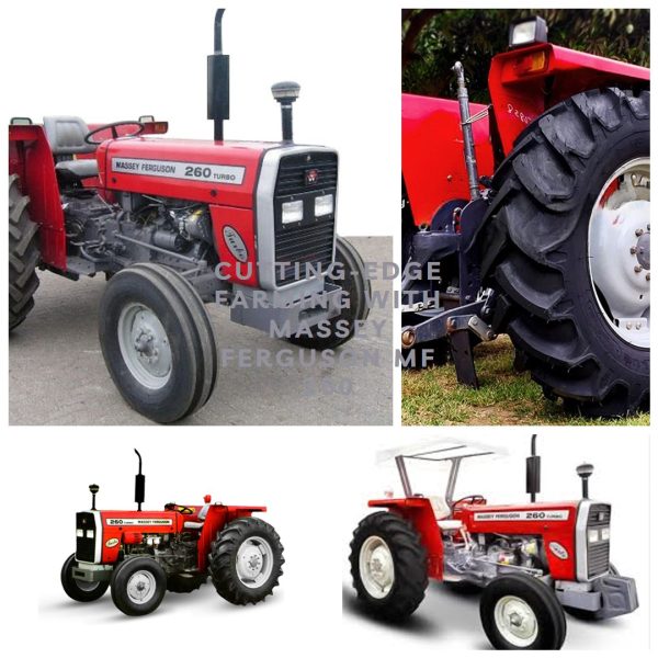 A Massey Ferguson MF 260 tractor in a field, a powerful farming companion for agricultural tasks