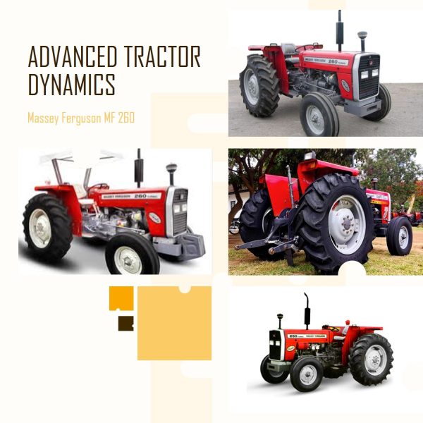 A Massey Ferguson MF 260 tractor in a vibrant field, symbolizing cutting-edge farming practices by MFIPK