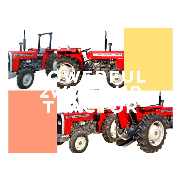 A powerful 2WD 50HP Excellence tractor, the MF-240 by Murshid Farm Industries (MFIPK) is designed for optimal performance in agricultural operations