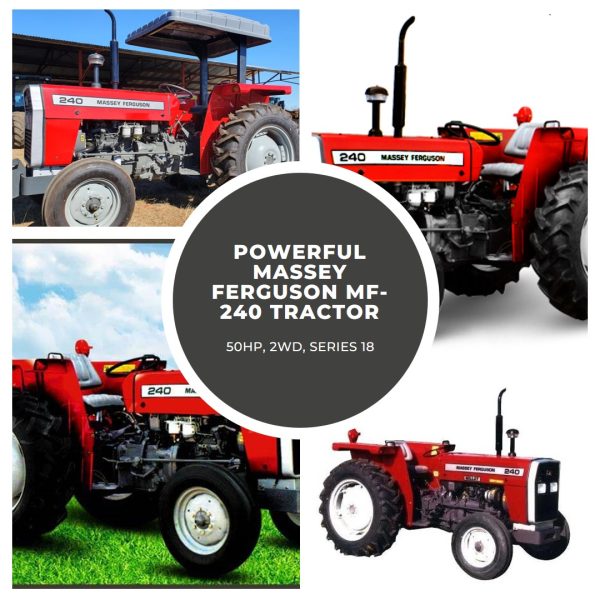 MASSEY FERGUSON MF-240 2WD 50HP tractor - Series 18, a symbol of power and reliability in agriculture