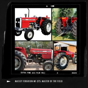 The MASSEY FERGUSON MF-375, hailed as the master of the field by MFIPK, a tractor poised for agricultural supremacy