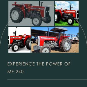 Empower your farm journey with the MF-240: The 2WD 50HP Titan by MFIPK, driving farming forward