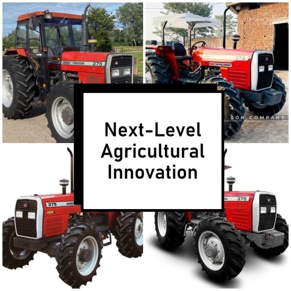 Massey Ferguson MF 375 (4WD) - A cutting-edge agricultural tractor designed for efficiency and versatility.