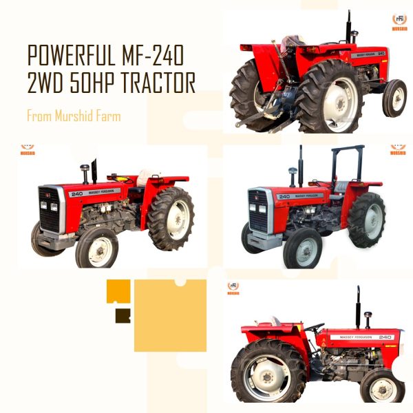 A Massey Ferguson MF-240 tractor, the Farmer's Choice 2WD model by MFIPK
