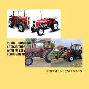Massey Ferguson MF 350 tractor in action, revolutionizing agriculture with its advanced features. #MF350 #AgricultureRevolution