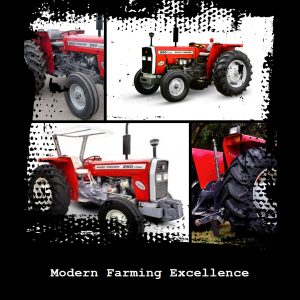 Massey Ferguson MF 260 tractor in a lush green field, symbolizing modern farming excellence