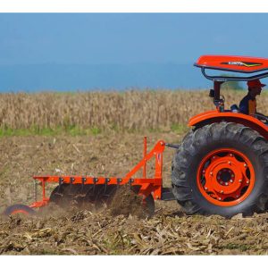 A close-up view of Murshid Farm Industries Implement Disc Plough with 5 discs, showcasing durable and efficient agricultural equipment.