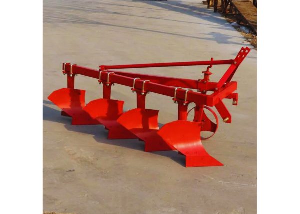 Murshid Farm Industries Implement Mould Board Plough with 4 Blades - a robust and efficient agricultural tool for soil cultivation.