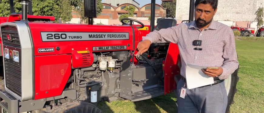 Revolutionizing Agriculture: Introducing the Enhanced MF 260 Deluxe by Massey Ferguson