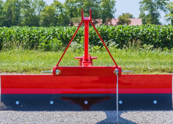 Front view of Murshid Farm Industries Implement MULTI-PURPOSE REAR BLADE, designed for versatile agricultural use.