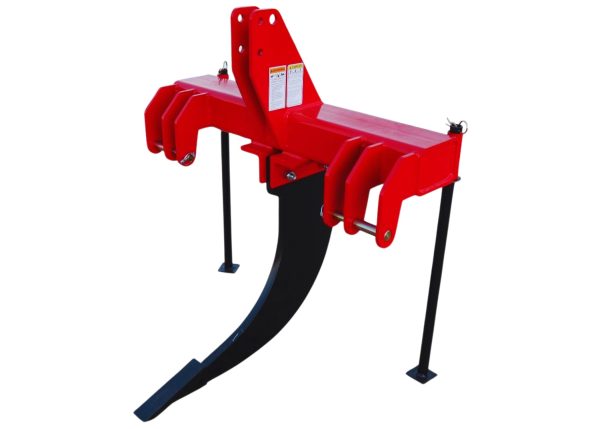 A close-up image of a Murshid Farm Industries Implement Sub Soiler, showing its sturdy construction and functional design.