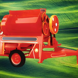 Murshid Farm Industries Implement Wheat Thresher in operation