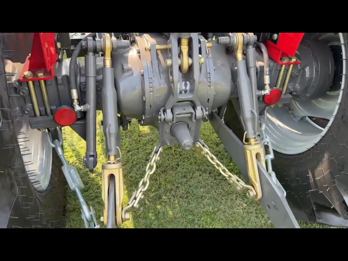 Rear hydraulic linkage and 3-point hitch system of Millat Massey Ferguson MF 385 4WD 85 HP standard 2026 model