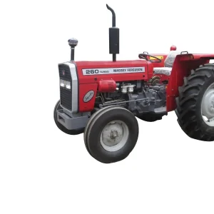 Affordable Massey Ferguson tractor MF 260 2WD 60 HP with Low Maintenance Mechanical Braking System for Nigerian Farmers