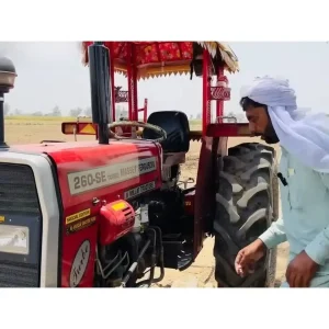 Fuel Efficient Massey Ferguson tractor MF 260 2WD 60 HP built for Long Hour Usage and Farm Transport in Demand Across Developin