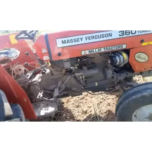 60HP Massey Ferguson Tractor featuring Low Fuel Consumption delivered to Togo