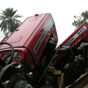 Affordable Massey Ferguson tractor MF 260 2WD 60 HP equipped for Heavy Tillage and Cultivation Tasks for Low Budget Mechanized