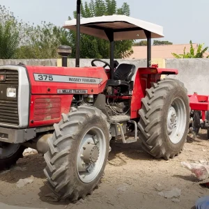 Durable Massey Ferguson MF 375 4WD 75 HP tractor with Trolley Support for Nigeria