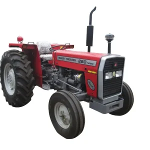 Powerful Massey Ferguson tractor MF 260 2WD 60 HP with Low Maintenance Mechanical Braking System for Low Budget Mechanized Farm