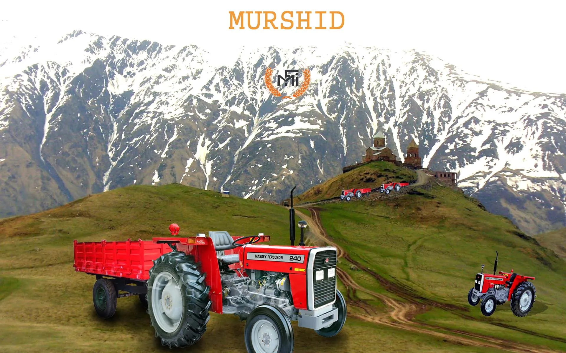 High Performance Massey Ferguson tractor MF 240 2WD 50 HP offering Long-Lasting Field Performance for Use in South Asia and Afr - Image 2