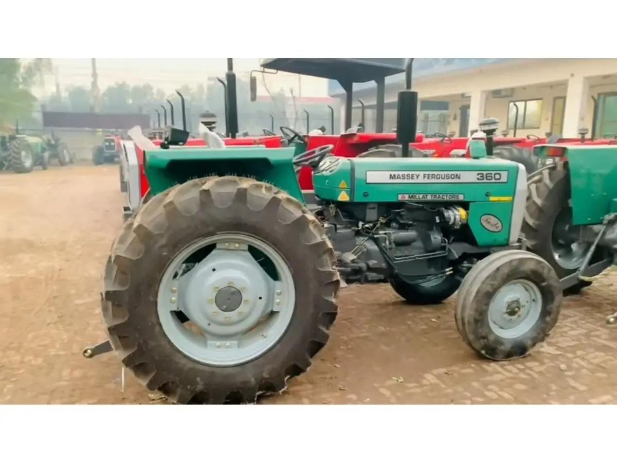 MF 360 2WD Tractor with Implements featuring Durable for Harsh Conditions exported to Botswana