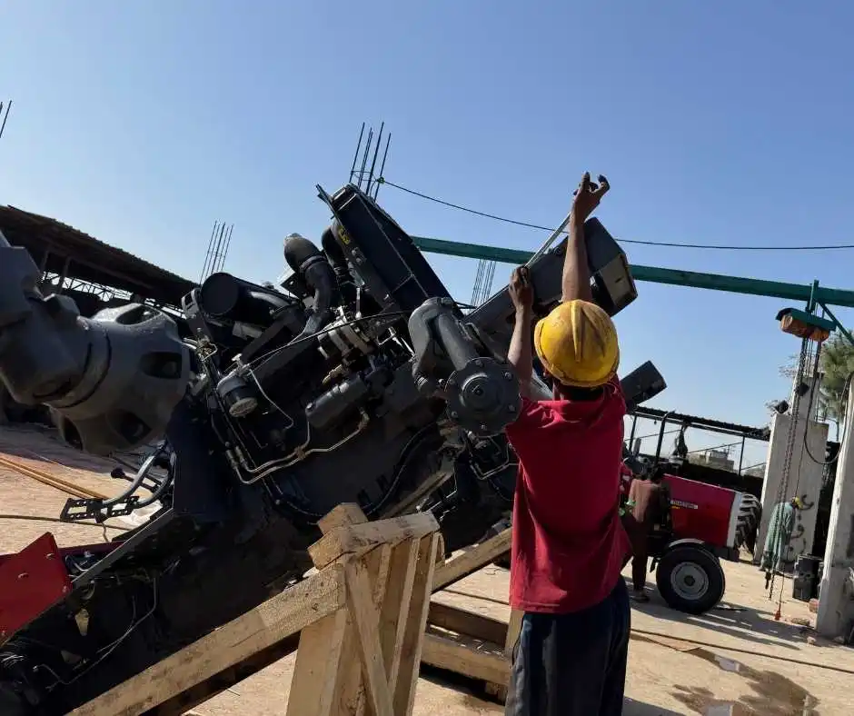 Massey Ferguson 375 vs New Holland tractor preferred by farmers across Africa, trusted export model from Pakistan - Image 4