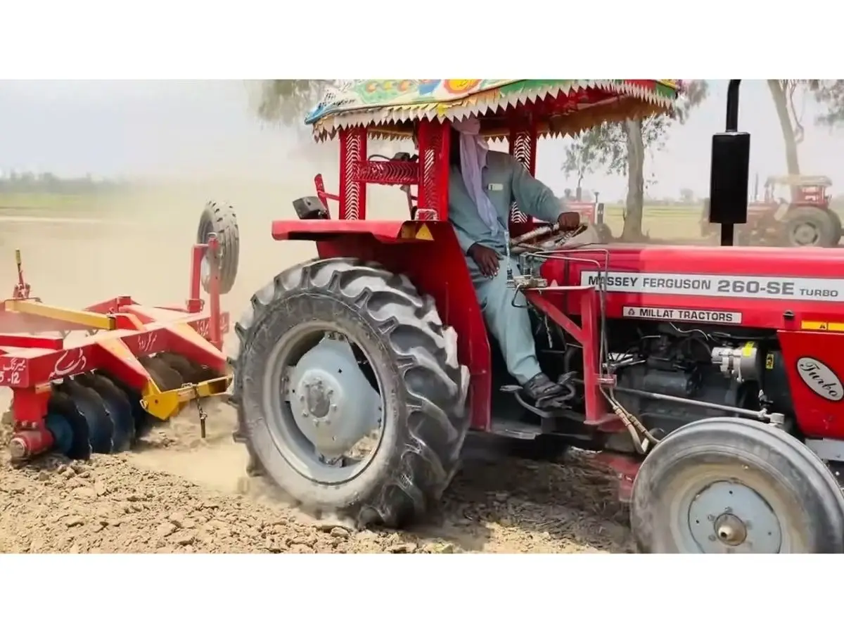 Powerful Massey Ferguson tractor MF 260 2WD 60 HP built for Long Hour Usage and Farm Transport for Low Budget Mechanized Farming - Image 5