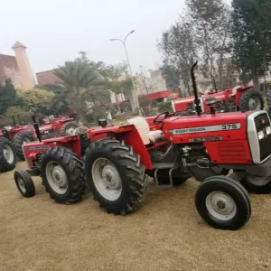 Massey Ferguson 375 used price widely used in rural mechanized farming, fitted with reliable hydraulic system