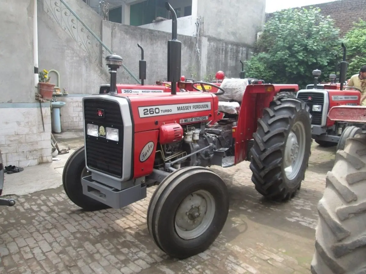 Turbocharged Massey Ferguson tractor MF 260 2WD 60 HP with Low Maintenance Mechanical Braking System for Kenyan Agricultural Se - Image 4
