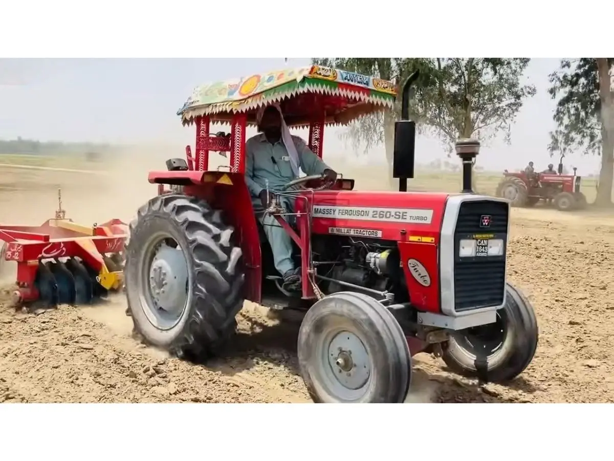 Reliable Massey Ferguson tractor MF 260 2WD 60 HP with Low Maintenance Mechanical Braking System for Nigerian Farmers - Image 5
