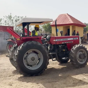Durable Massey Ferguson MF 375 4WD 75 HP tractor With Agricultural Implements for Farming
