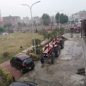 Massey Ferguson 375 2 wheel drive supporting a range of agricultural implements, affordable solution for efficient agriculture