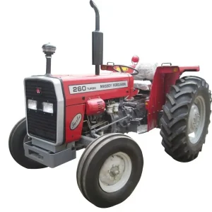 Heavy Duty Massey Ferguson tractor MF 260 2WD 60 HP built for Long Hour Usage and Farm Transport for Nigerian Farmers