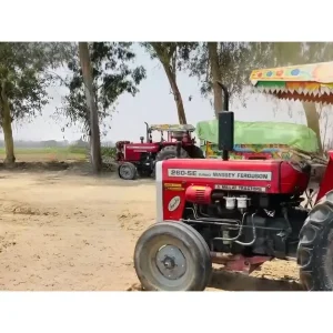 Affordable Massey Ferguson tractor MF 260 2WD 60 HP with Low Maintenance Mechanical Braking System for Nigerian Farmers