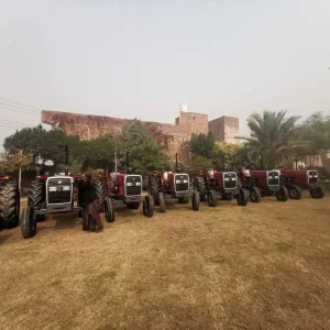 Massey Ferguson 375 specs and features compatible with disc plough and harrow, perfect for medium to large-scale cultivation