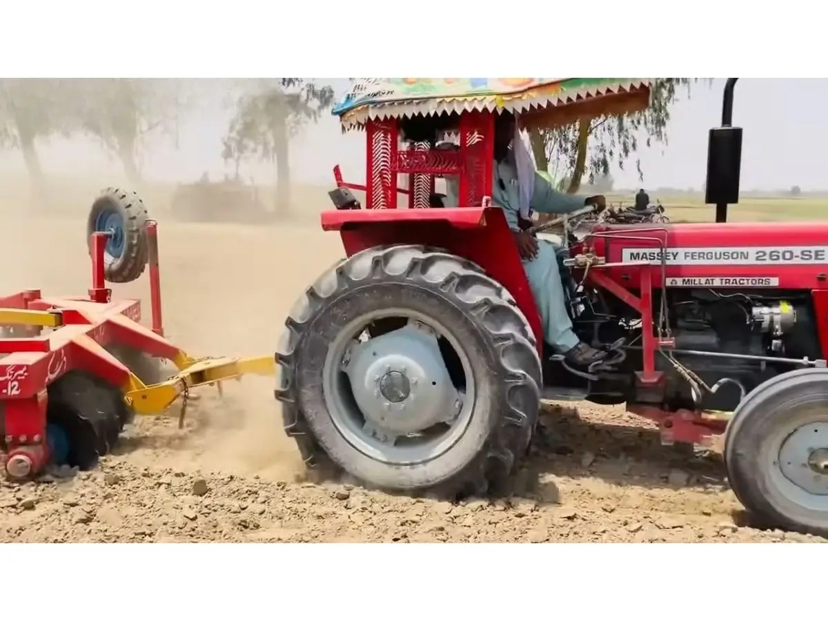 Powerful Massey Ferguson tractor MF 260 2WD 60 HP built for Long Hour Usage and Farm Transport for Low Budget Mechanized Farming - Image 2
