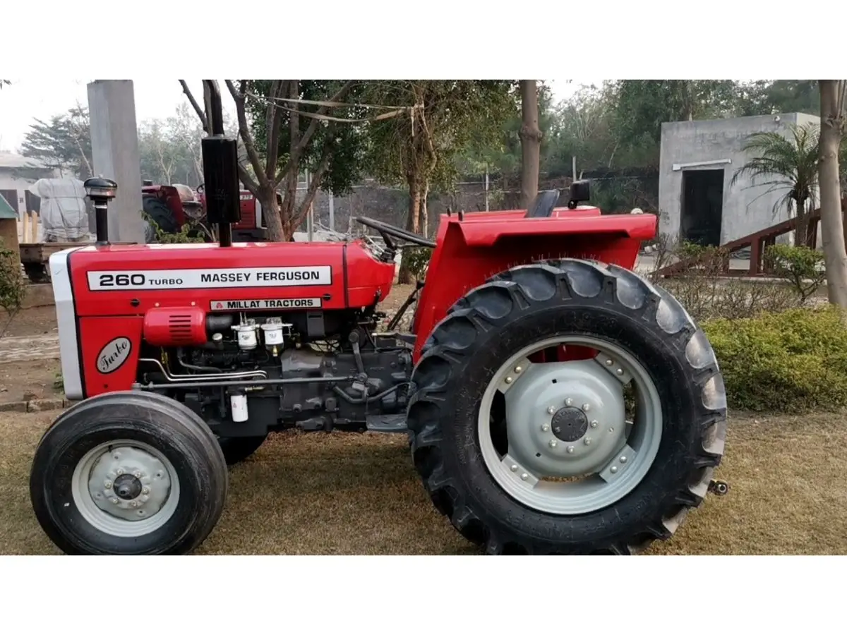 Turbocharged Massey Ferguson tractor MF 260 2WD 60 HP with Low Maintenance Mechanical Braking System for Kenyan Agricultural Se - Image 2