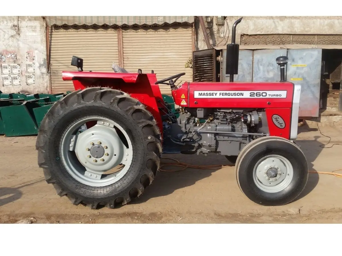 Turbocharged Massey Ferguson tractor MF 260 2WD 60 HP built for Long Hour Usage and Farm Transport for Low Budget Mechanized Fa - Image 4