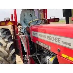 Reliable Massey Ferguson tractor MF 260 2WD 60 HP with Low Maintenance Mechanical Braking System for Nigerian Farmers