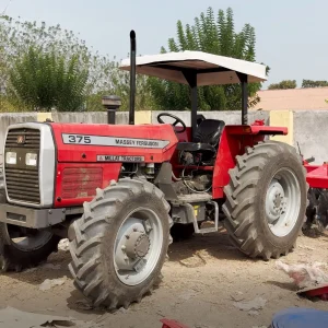 Durable Massey Ferguson MF 375 4WD 75 HP tractor With Agricultural Implements for African Market