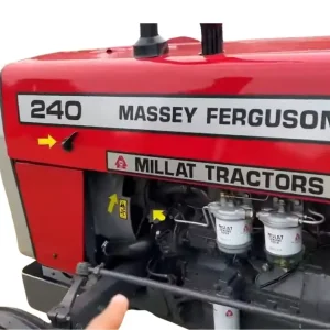 Low Maintenance Massey Ferguson tractor MF 240 2WD 50 HP with Efficient Fuel Combustion System in Demand in Pakistan and Beyond