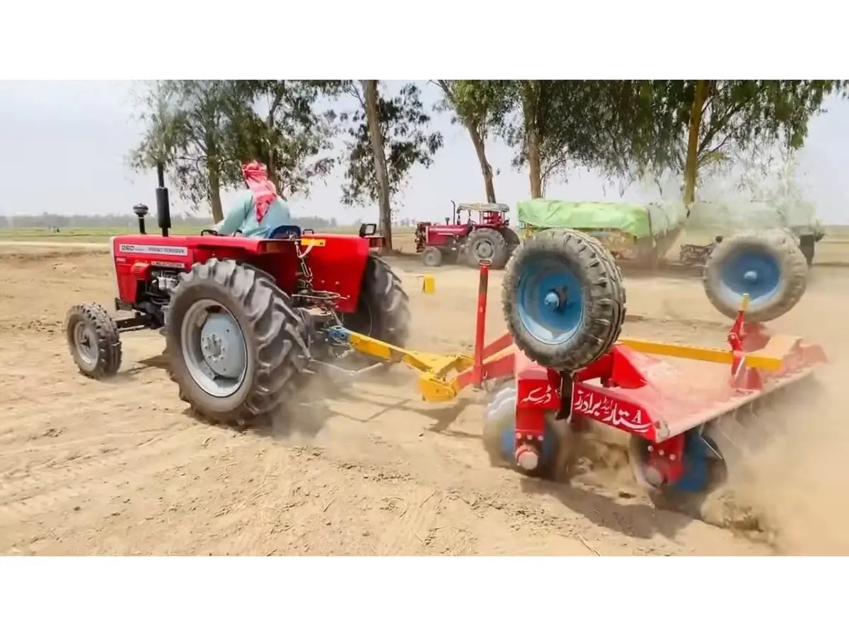 Turbocharged Massey Ferguson tractor MF 260 2WD 60 HP designed for Efficient PTO Work in Rural Fields for Nigerian Farmers - Image 5