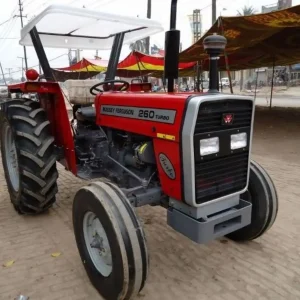 Affordable Massey Ferguson tractor MF 260 2WD 60 HP equipped for Heavy Tillage and Cultivation Tasks for Kenyan Agricultural Se