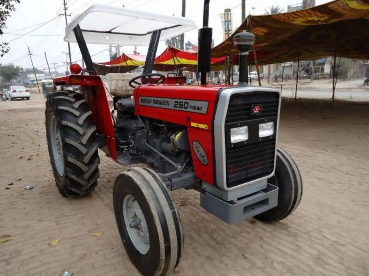 Powerful Massey Ferguson tractor MF 260 2WD 60 HP built for Long Hour Usage and Farm Transport for Low Budget Mechanized Farming - Image 4