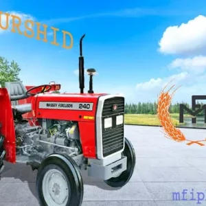 Durable Massey Ferguson tractor MF 240 2WD 50 HP built for Light Duty Agricultural Tasks for Small Landholders in Ethiopia
