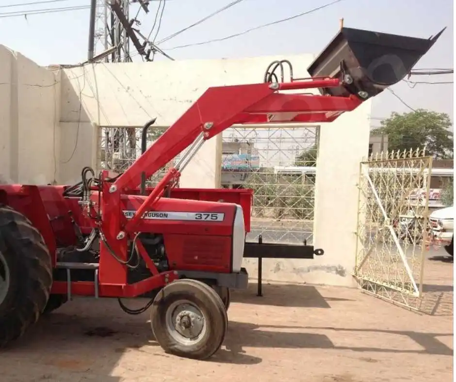 Massey Ferguson 375 cultivation featuring powerful 2WD rear axle, ensures consistent productivity in all seasons - Image 3